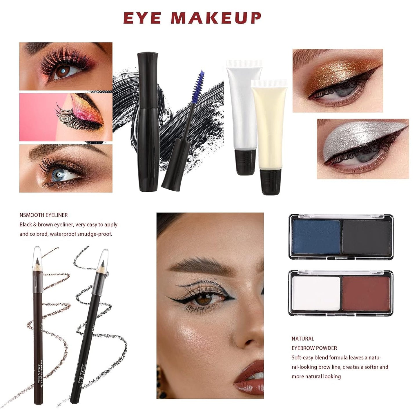 Thebeautybean All in One Makeup Kit, 106 Piece Complete Beauty Set