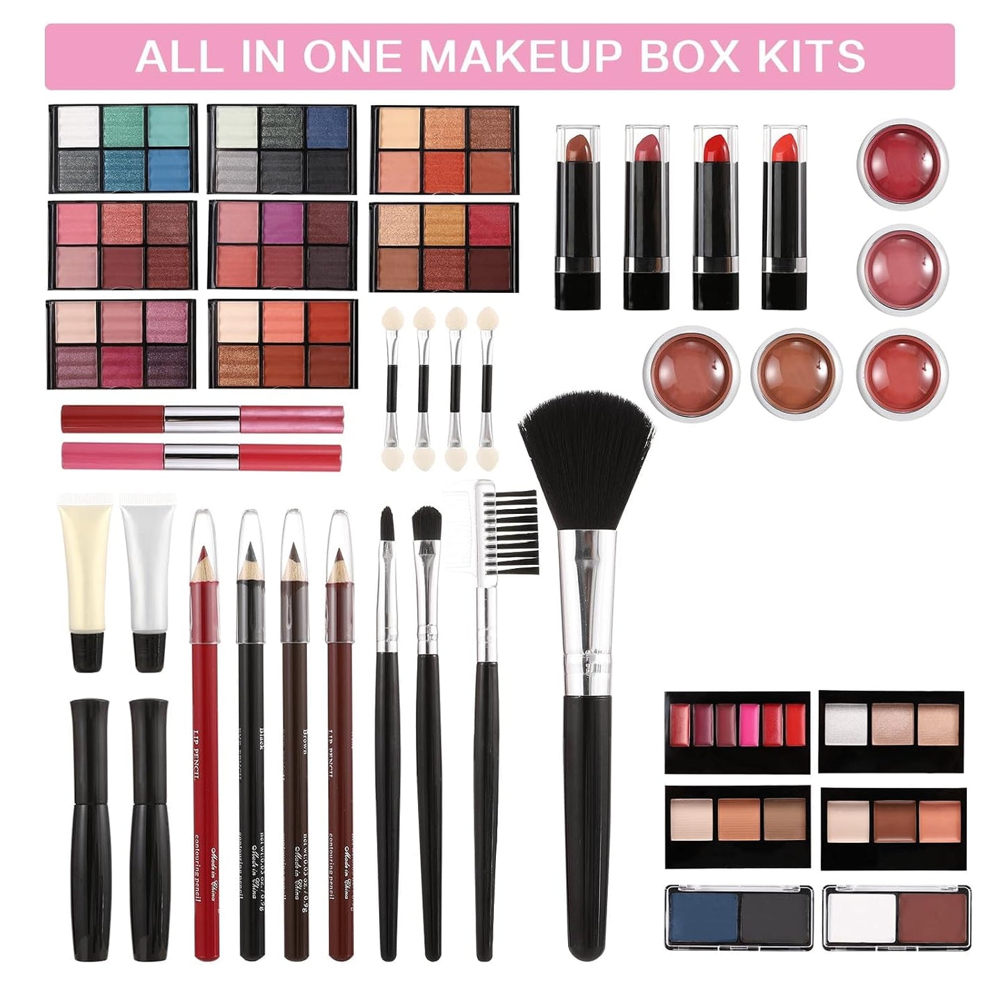 Thebeautybean All in One Makeup Kit, 106 Piece Complete Beauty Set